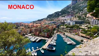 🇲🇨❤️🇲🇨 Прогулка по Монако - Старый город - Прекрасные виды Могила Грейс Келли - Monaco Walking Tour