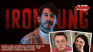 IRON LUNG (Official Teaser Trailer for MARKIPLIER'S New Film) The Popcorn Junkies Reaction