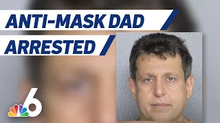 Anti-Mask Dad Arrested For Shoving Student Who Grabbed His Phone