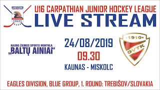 2019/2020 CJHL U16 1. ROUND: „Baltu Ainiai“ Kaunas - DVTK Jegesmedvék Miskolc