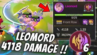 IMMORTAL LEOMORD FULL STACKS !!  EPIC COMEBACK !! MAGIC CHESS MOBILE LEGENDS