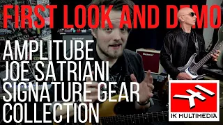 FIRST LOOK at the AMPLITUBE JOE SATRIANI COLLECTION from IK Multimedia