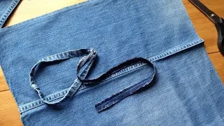 #DIY/ 3 СУПЕР-ИДЕИ ИЗ ДЖИНСОВ/ From old jeans/ 從舊牛仔褲