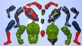 Assemble Marvel Toys Action Figures ~ SPIDERMAN VS HULK VS BATMAN ~ Avengers Marvel Assemble Toys