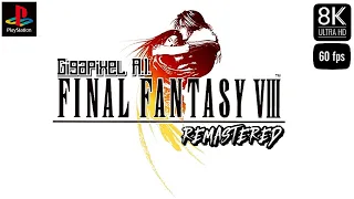 Final Fantasy VIII PSX Cutscenes 8K 60FPS (Gigapixel A.I.)