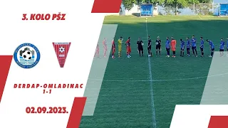 3. kolo PŠZ Đerdap, Golubac - Omladinac, Šetonje 1- 1 //02.09.2023.