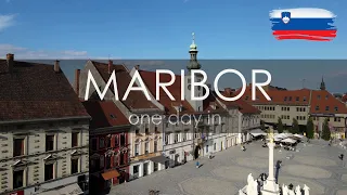 One Day in Maribor (Slovenia) from drone 4K