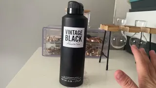 Honest Review of Kenneth Cole Vintage Black Body Spray