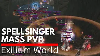 Mass PvP Spellsinger ::Exilium is Tough