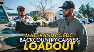 Matt Vandy's EDC Backcountry Carrier Loadout