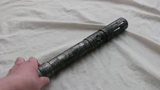 REVIEW Ronin Custom Armory Kylo Ren Themed Etch on Vestige Lightsaber Hilt