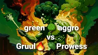 Modern Gruul Prowess  vs Green Aggro #mtg #modern