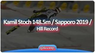 Kamil Stoch 148.5m / Sapporo 2019 / Hill Record