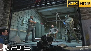 Modern Warfare 2 Takedown - Remastered - [PS5 4K 60fps] Gameplay Walkthrough