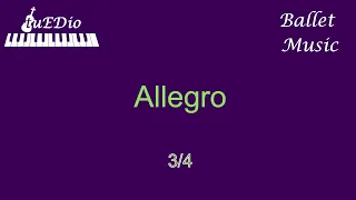 Allegro 3/4 Vaganova Ballet Music [tuEDio]