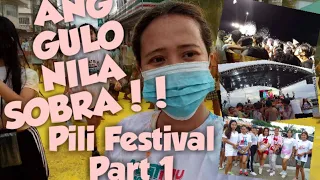 COLOR FUN & MILITARY PARADE SA OPENING NG SORSOGON PILI FESTIVAL ||Trip n trip ni Miel