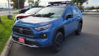 Certified Pre-Owned 2022 Toyota RAV4 TRD Off-Road in Cavalry Blue