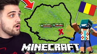 Am CUCERIT ROMANIA pe un SERVER INTERNATIONAL ! (HARTA LUMII in MINECRAFT)