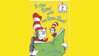 I CAN READ WITH MY EYES SHUT! By Dr.Seuss: kids book read aloud
