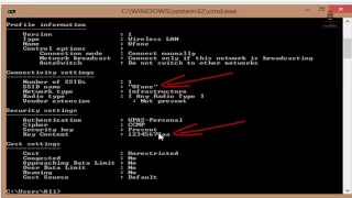 Show all Wireless Profiles on PC + Show Security Key + Delete Wireless Profiles [Using Command ]