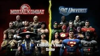 MORTAL KOMBAT VS DC UNIVERSE Gameplay  FULL GAME - No Commentary