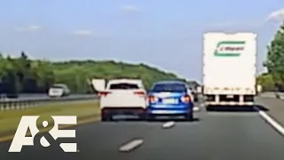 Man Helps Police Stop SEVERELY Impaired Driver Wreaking Havoc on Highway | Road Wars | A&E