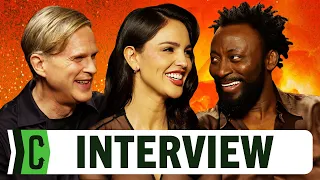 Eiza González, Cary Elwes & Babs Olusanmokun The Ministry of Ungentlemanly Warfare Interview