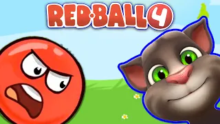 Talking Tom vs Red Ball 4 Adventure All Levels ALl Boss