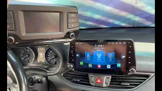 Removal radio Hyundai i30 CarPlay