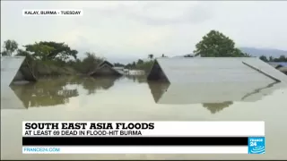 South East Asia floods: at least 200 dead and million displaced