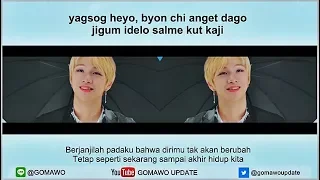 Easy Lyric WANNA ONE - I PROMISE U by GOMAWO [Indo Sub]