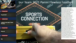 2021 Panini Flawless Football 2 Box Full Case #1 Pick Your Team Style With Recap!