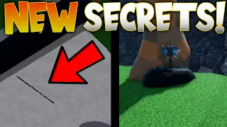 ALL The NEW Secrets *EASTER EGGS*! Laundry Simulator Roblox