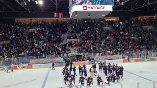 Hc Slovan Bratislava - Kosice 7. zapas oslavy 19.4.2022 Bratislava