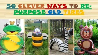 Amazing tyre Ideas | Recycle Material | Beautiful Gardening Decor