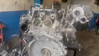 Mercedes E Class 2017 2.0L Engine Saved Last Minute Timing Chain Replacement