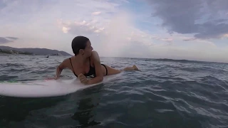 Surf in Diano Marina, Liguria, Italy (2017)
