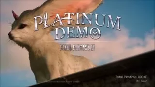 FFXV Platinum Demo Full Playthrough (No Commentary)