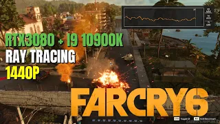 Far Cry 6 RTX 3080 + i9-10900K Benchmark [1440p] 144Hz + Ray Tracing Performance