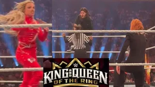 Dominik Mysterio Helps Liv Morgan Win Women’s World Championship Match at WWE King & Queen Of Ring