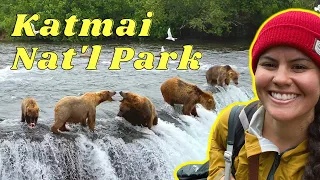 Visit Brooks Falls Katmai National Park | Alaska Brown Bear Viewing