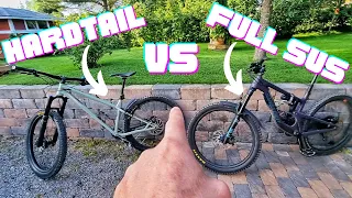 JÄRVSÖ BIKE PARK: Hardtail vs Full Suspension at a bike park