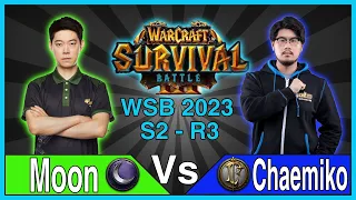 WC3 - (NE)🧝🏻‍♂️Moon vs Chaemiko👨🏻(HU) - WSB2023 - S2 - R3