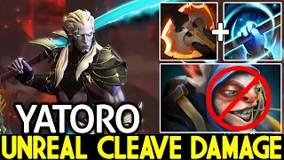 YATORO [Phantom Assassin] Unreal Cleave Damage Destroy Meepo Carry Dota 2