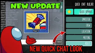 Among Us New UPDATE - New QUICK CHAT Interface & 5th Map Update ( Release Date ?)