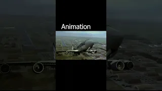 Animation vs Real 😢 | National airlines flight 102 | #avgeeks #Aviation #flight #foryou #shorts