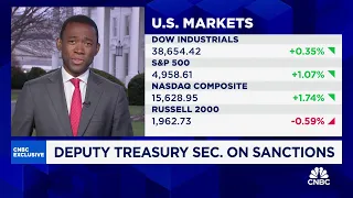 The U.S. economy has 'a great deal of momentum', says Deputy Treasury Secretary Wally Adeyemo