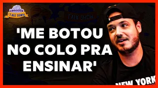 O JEITO INUSITADO QUE ISRAEL APRENDEU A FAZER SEGUNDA VOZ COM O PAI - Cortes do Conceito Talk Show