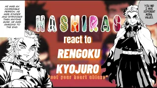 hashiras react to each other // kyojuro rengoku // angst // fw // manga spoilers // 2/9 // REPOST