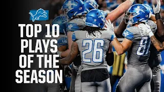 Top 10 Plays of the first half of the season | Detroit Lions